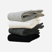 Men's Smooth-Knit Heathered Crew Socks