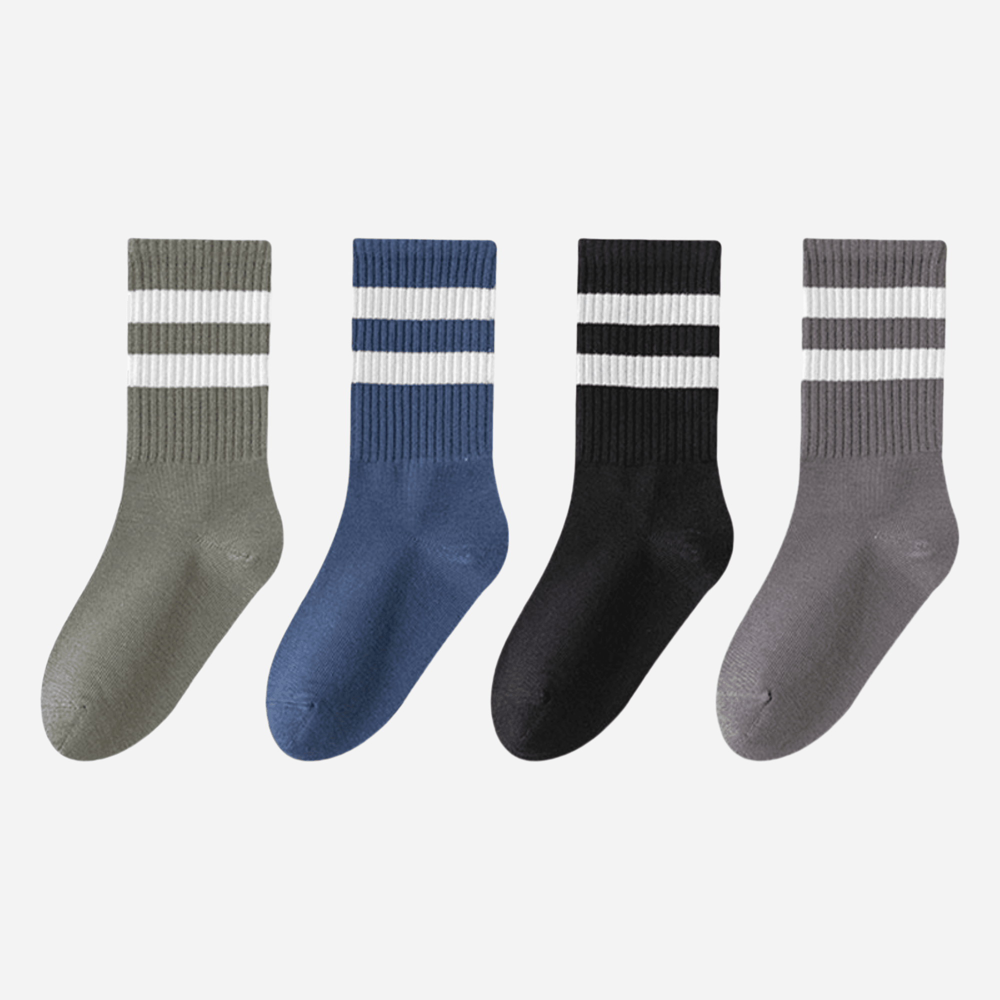 Kid's Heathered Varsity Socks - 4 Pairs - Weavasocks