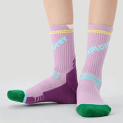Performance Crew Socks - Purple