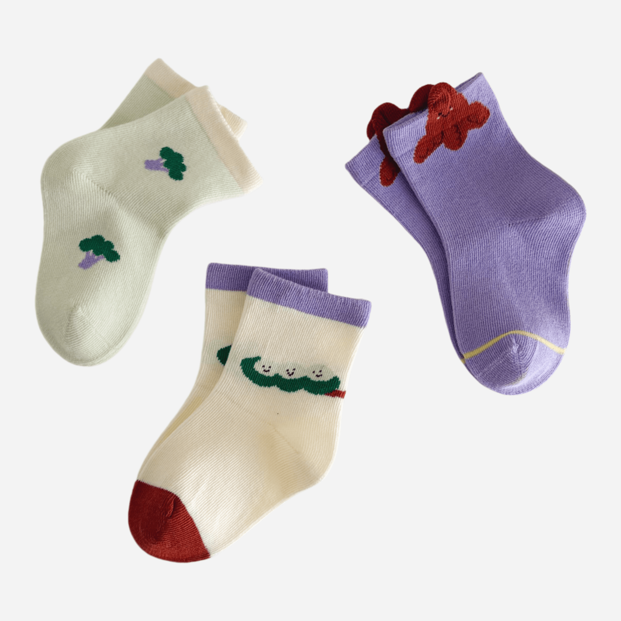 Babies Octopus'S Garden Socks-3 Pack - Weavasocks