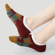 Abstract No-Show Socks