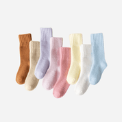 Kid's Ultra Soft Fuzzy Crew Socks - 3 Pairs - Weavasocks