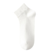 Men's Moisture-Wicking Drop-Needle Ribbed Ankle Socks