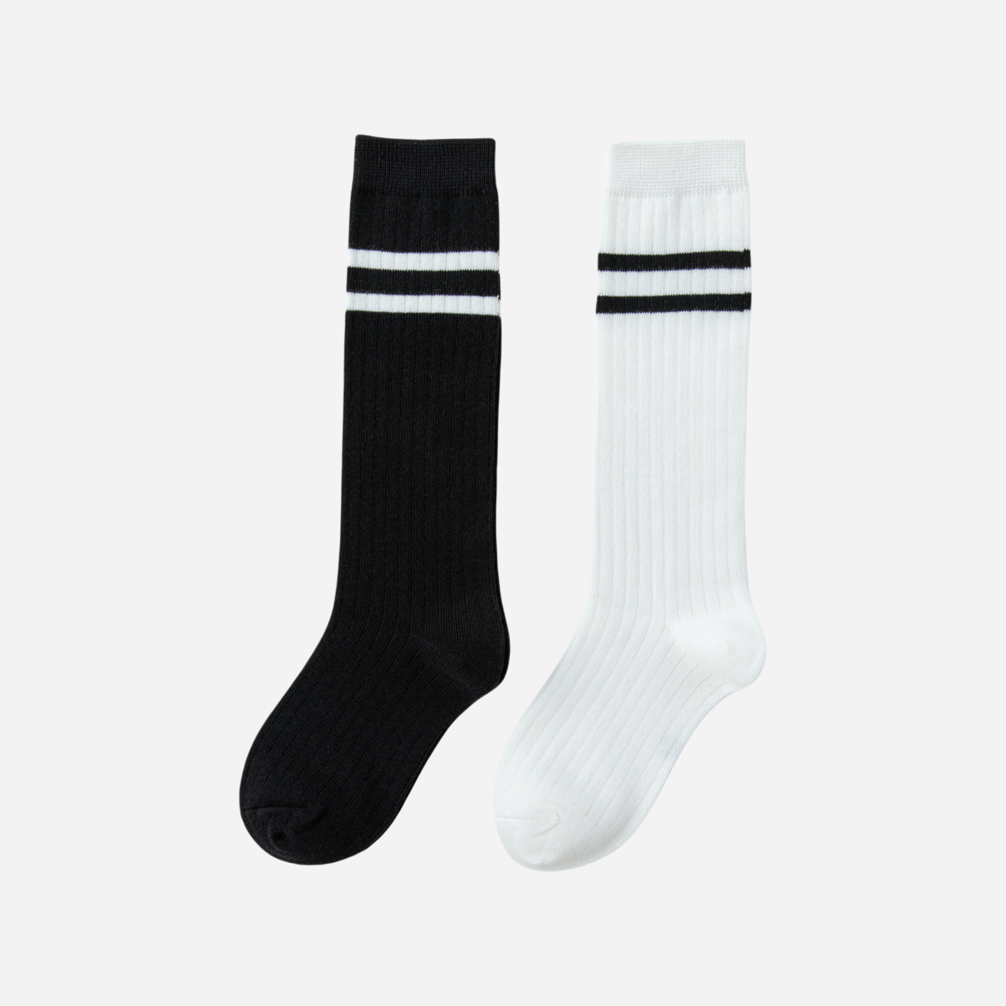 Kid's Varsity Stripe Knee High Socks - 3 Pairs