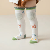 Baby & Toddler Cotton Crawling Knee-High Socks 3-Pack - sock set showing soft cotton comfort
