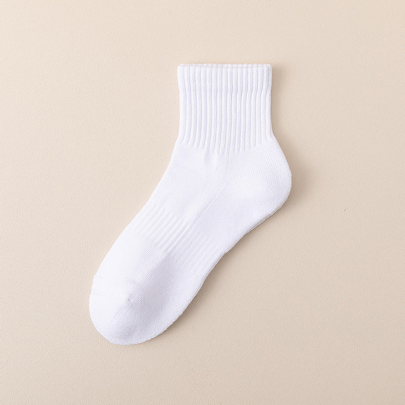 Durable Cotton Rib Socks