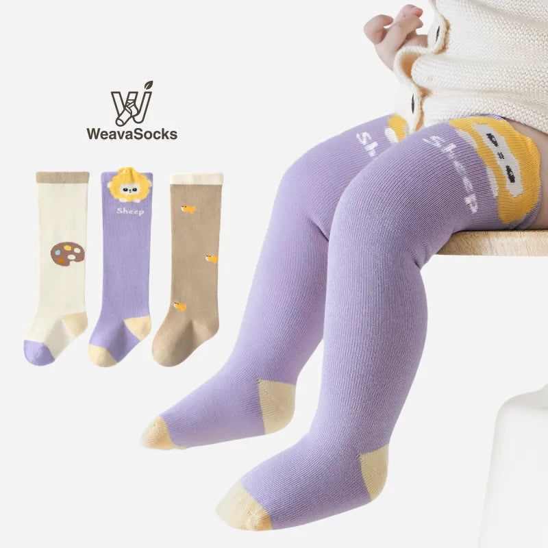 Babies The Little Artist Knee-Highs-3 Pairs