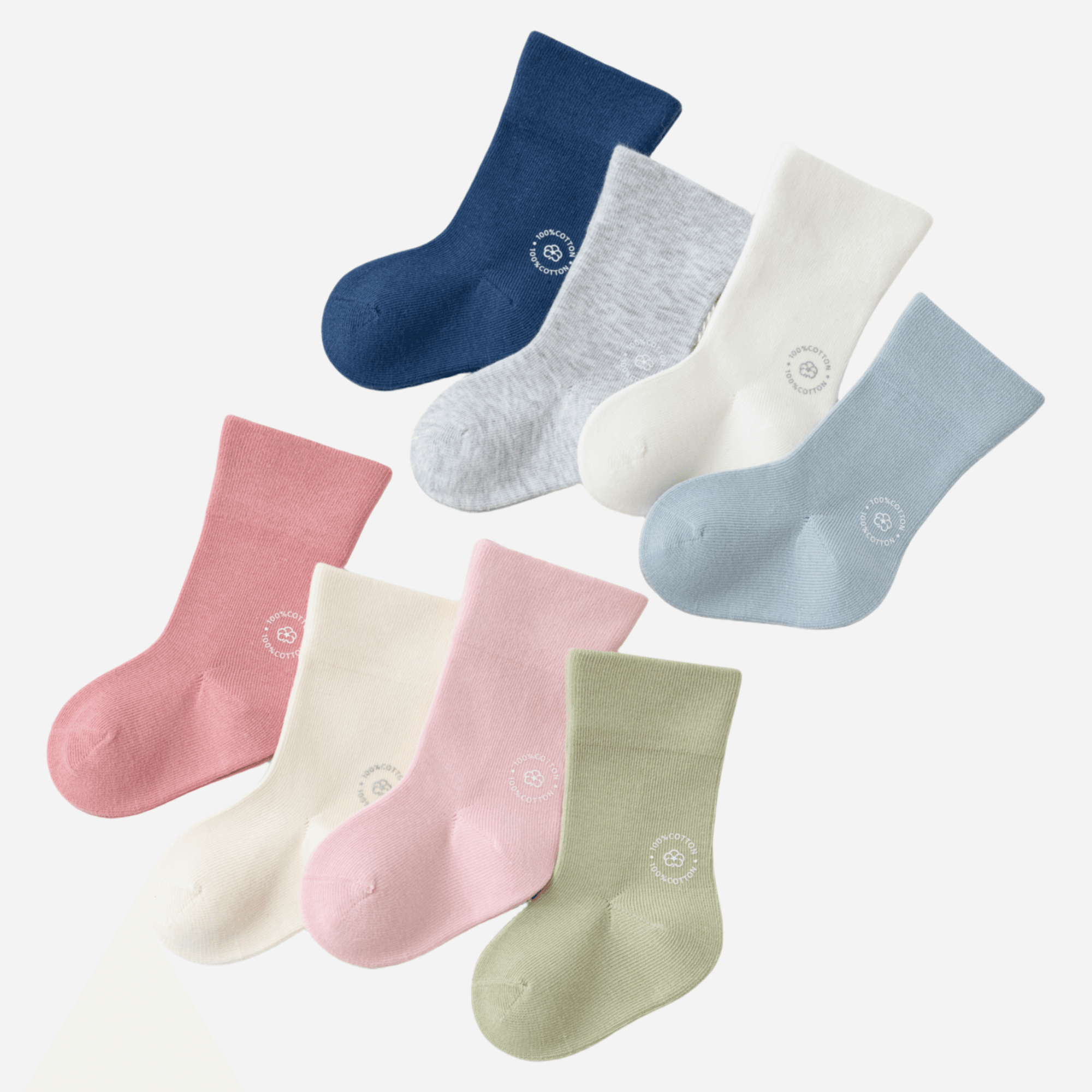 Babies Color Pop Tab Socks-4 Pack - Weavasocks