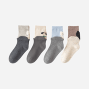 Kid's Peeking Pets Crew Socks - 4 Pairs - Weavasocks
