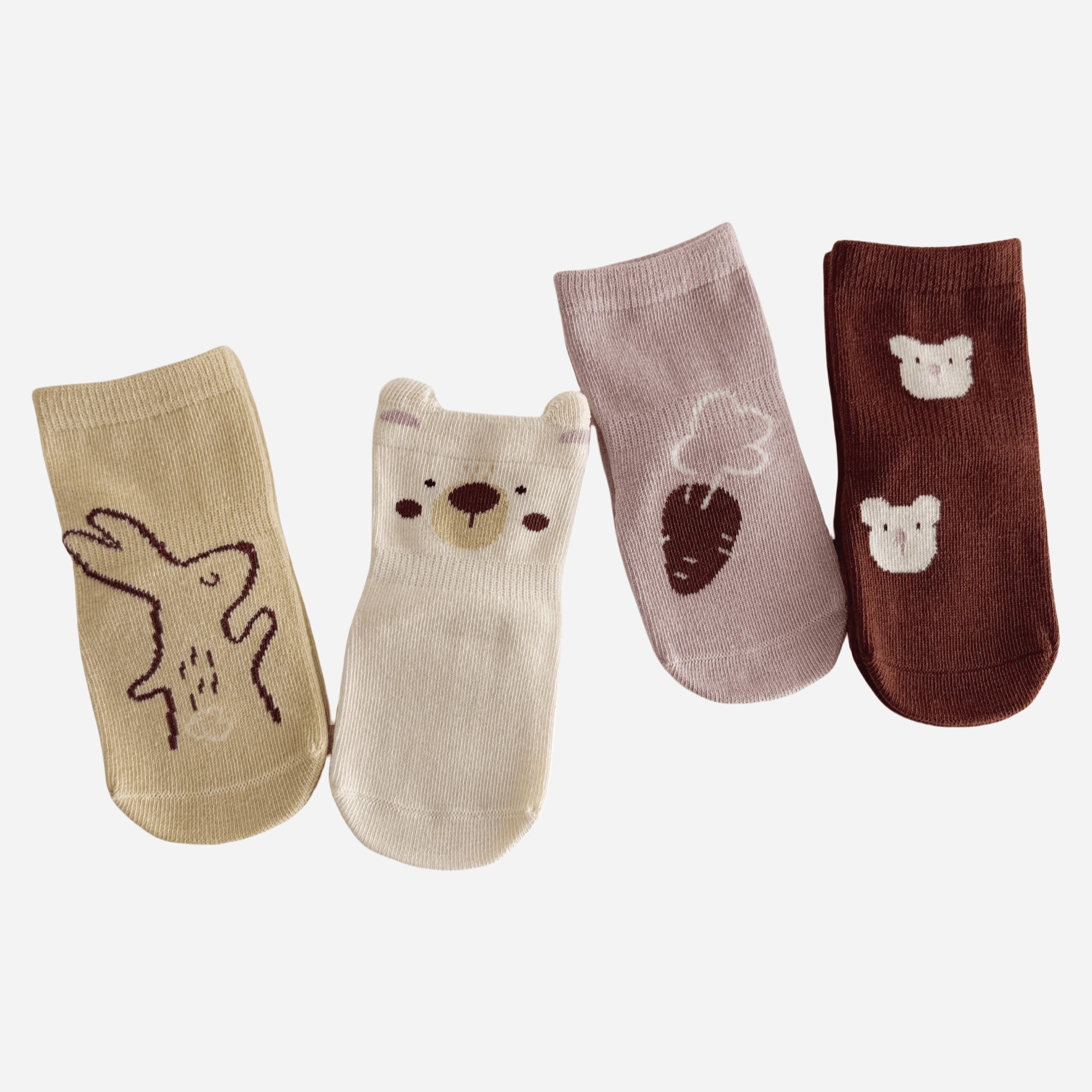 Babies Little Dreamers Grip Socks-4 Pack - Weavasocks
