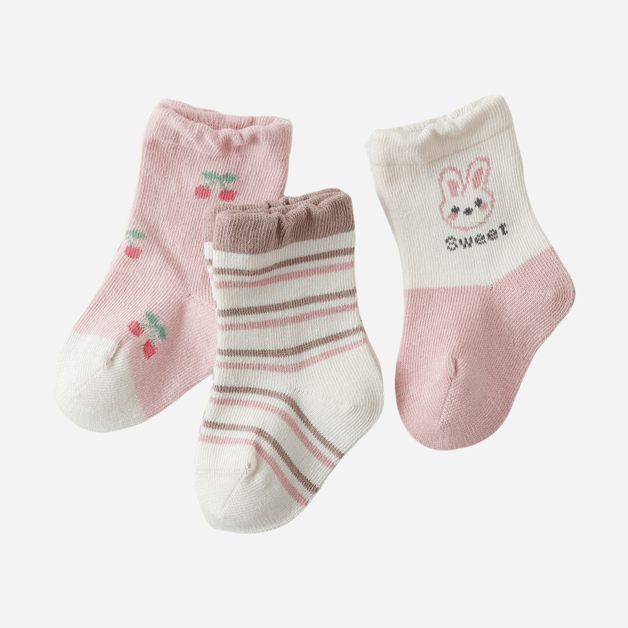 Babies The Sweetie Pie Socks-3 pack - Weavasocks