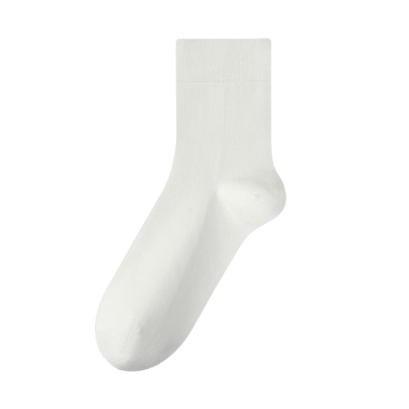 Men's 98% Premium Cotton Business Crew Socks