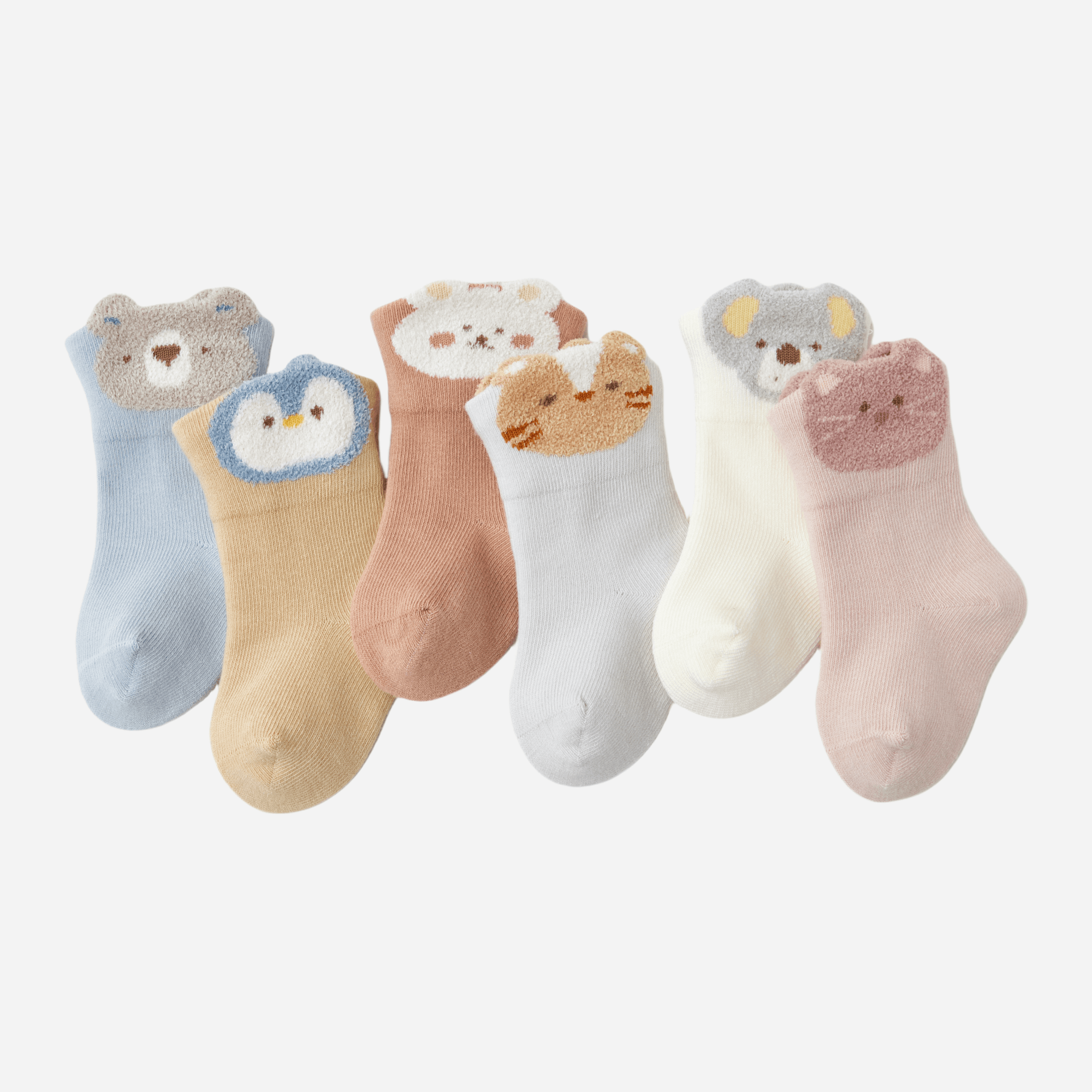 Babies' Cuddle Buddies Ankle Socks-3 Pack - Weavasocks