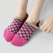 Patterned No-Show Socks
