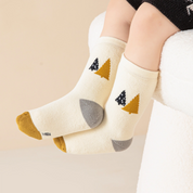 Baby’s Cozy Winter Terry Crew Socks Bear & Forest 3-Pack