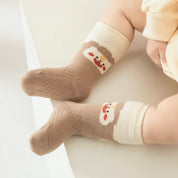 Baby’s Nordic Animal Crew Socks 4-Pack