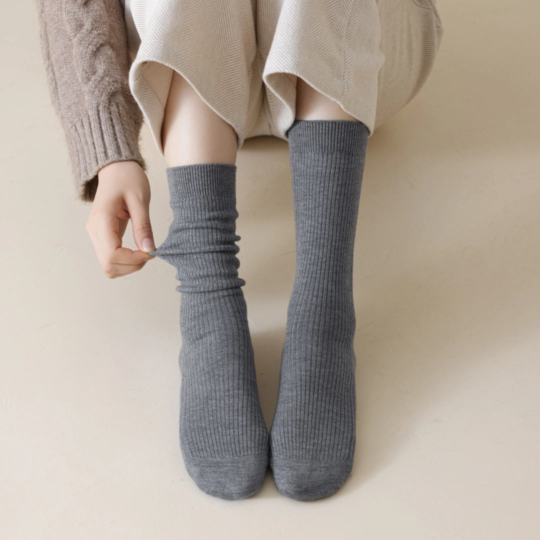 Silk Blend Cable Socks
