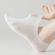 Women's Silk Blend Cooling Invisible Socks