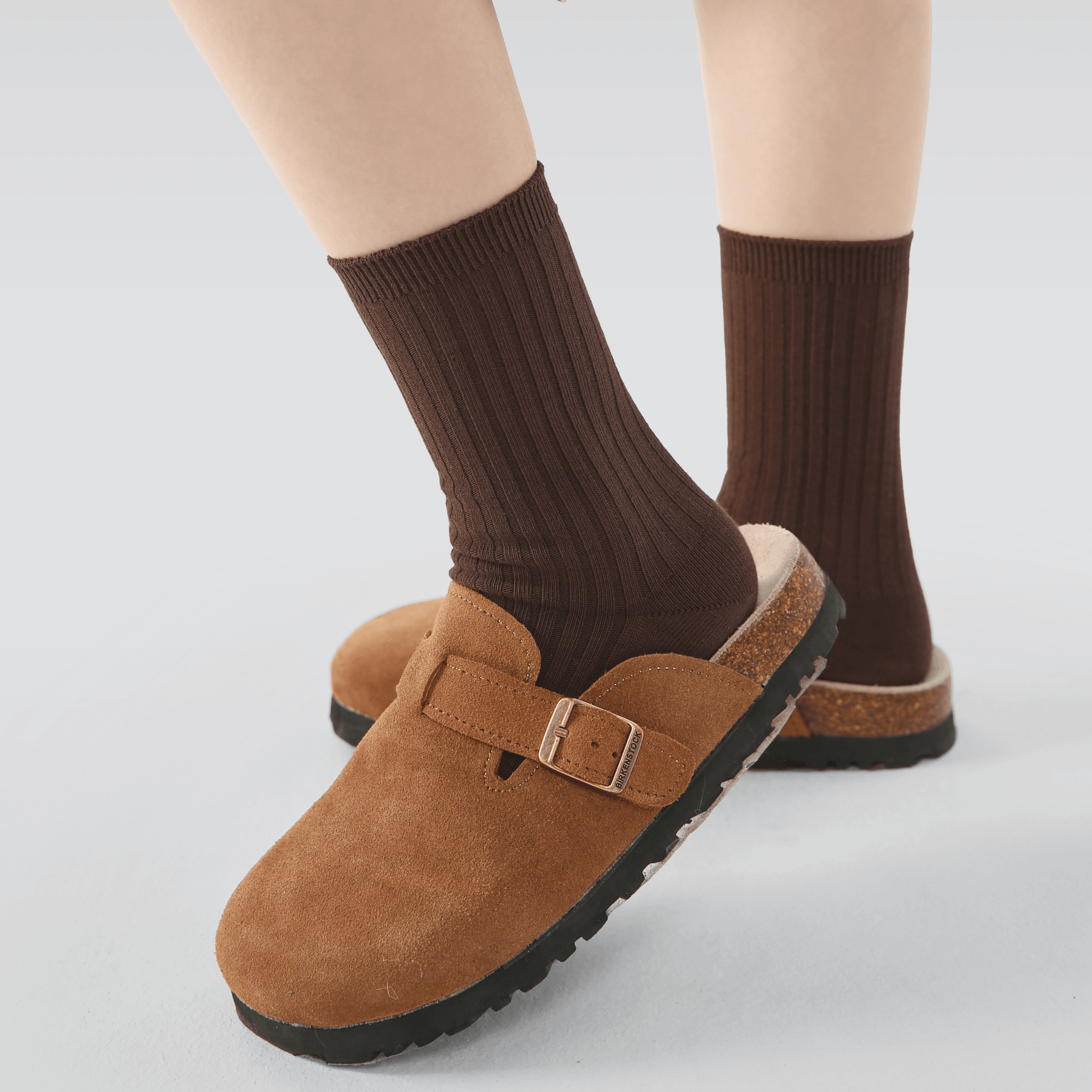 Kid's Classic Solid Color Ribbed Socks C - 5 Pairs - Weavasocks