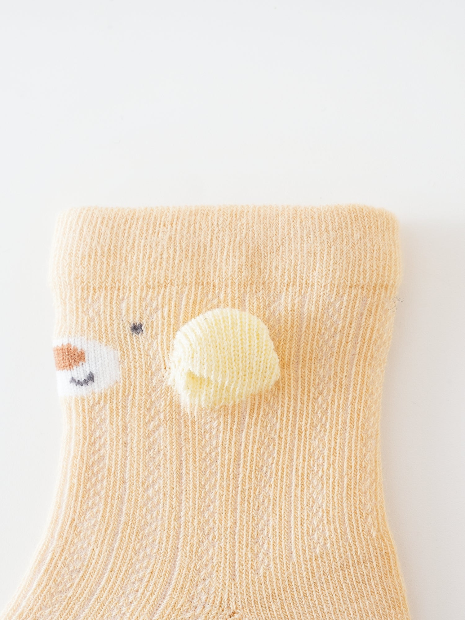 Babies' Non-Slip Mid Crew Socks-3 Pack