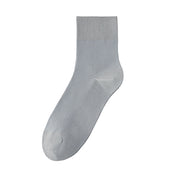 Men's 99% Supima® Cotton Ultra-Soft Mesh Crew Socks - product photo showing breathable mesh comfort