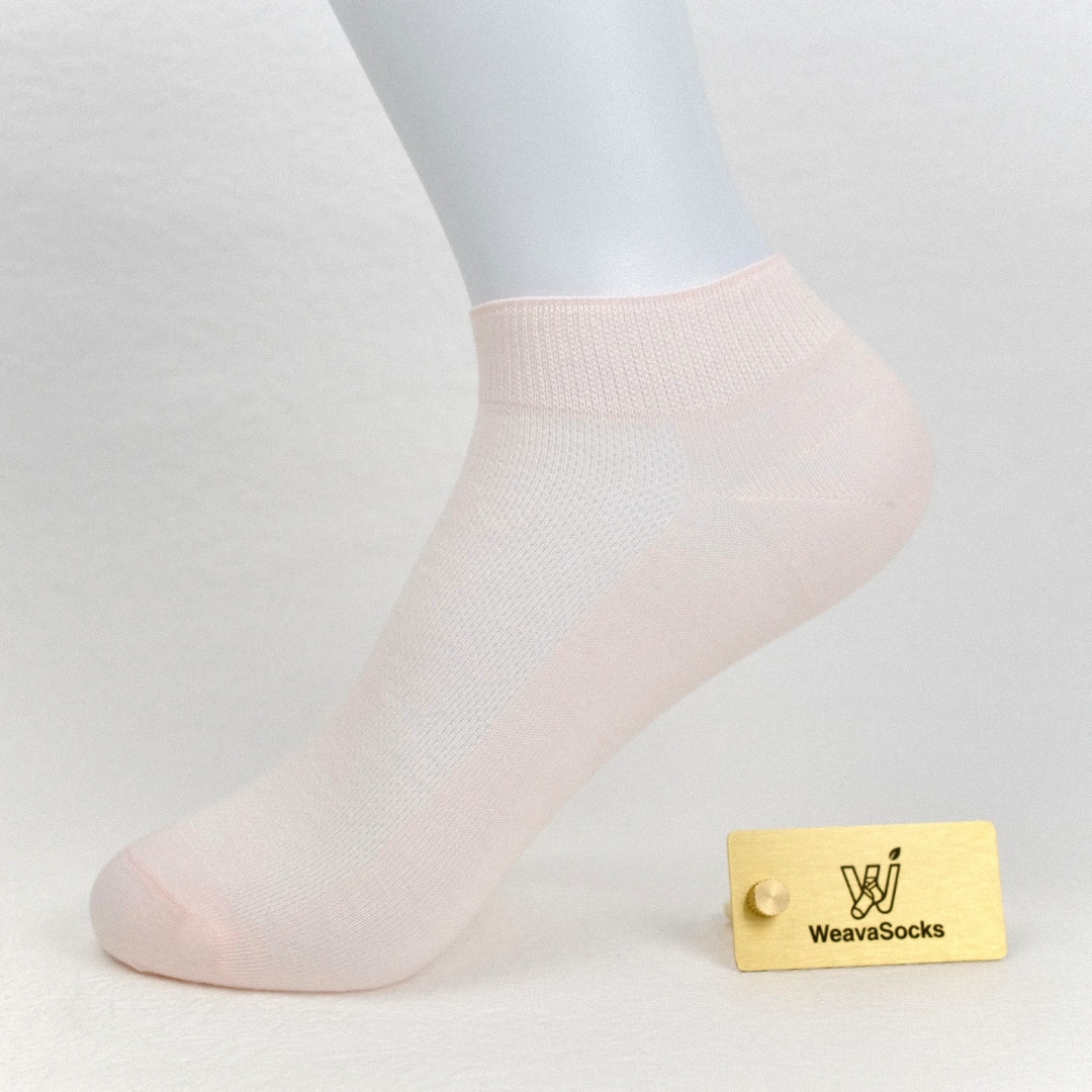 Women's 99% Supima® Cotton Breathable Mesh Low Cut Socks - product photo showing breathable mesh comfort