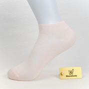 Women's 99% Supima® Cotton Breathable Mesh Low Cut Socks - product photo showing breathable mesh comfort