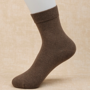 Women's 98% Cotton 5" Quarter Heather Socks - product photo showing soft cotton-rich comfort
