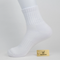 Men's Heather Terry Cushion 92% Cotton Quarter Socks - product photo showing cushioned comfort