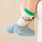 Baby’s Transportation & Construction Winter Terry Socks 3-Pack