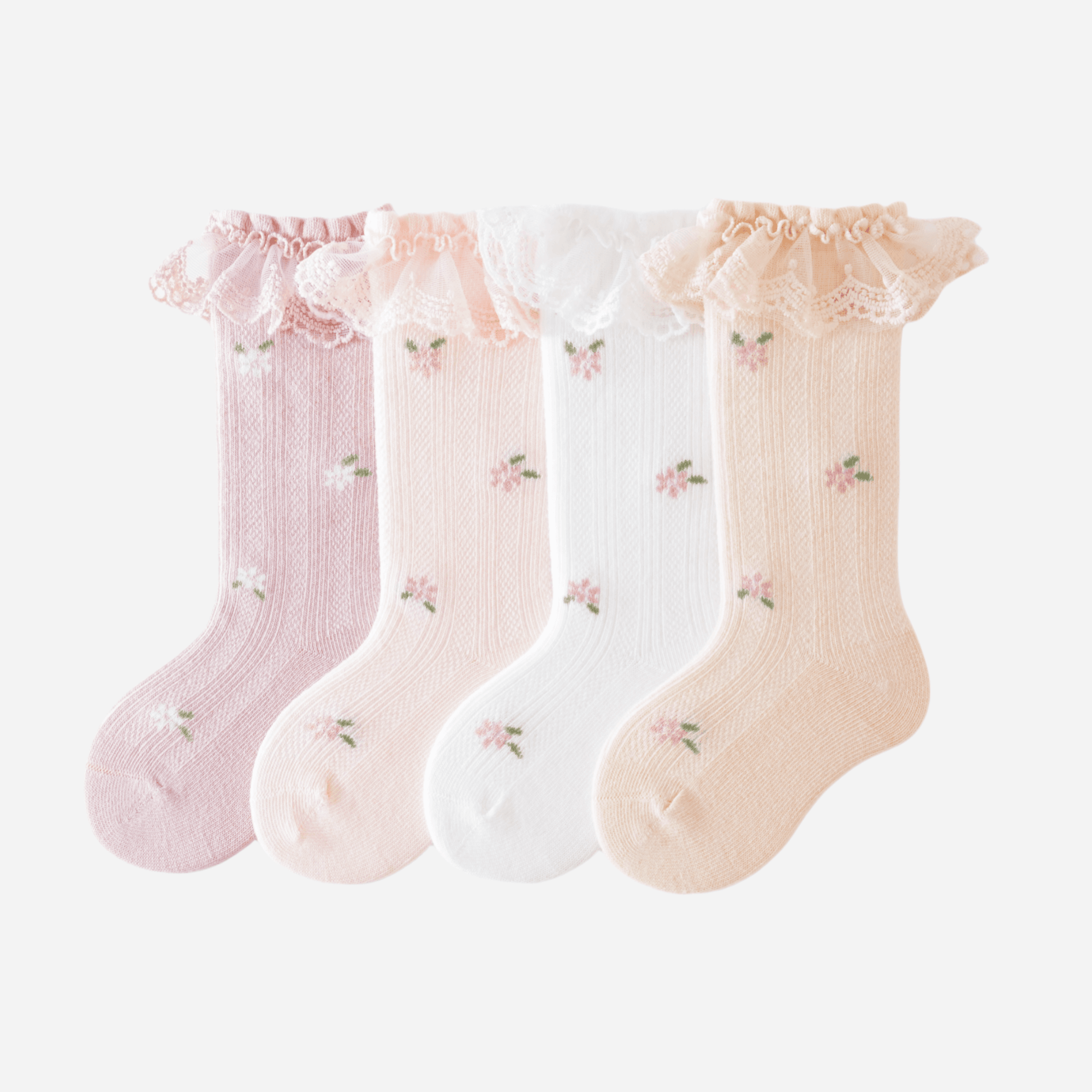 Babies The Fairytale Bloom Knee-Highs-3 pack - Weavasocks