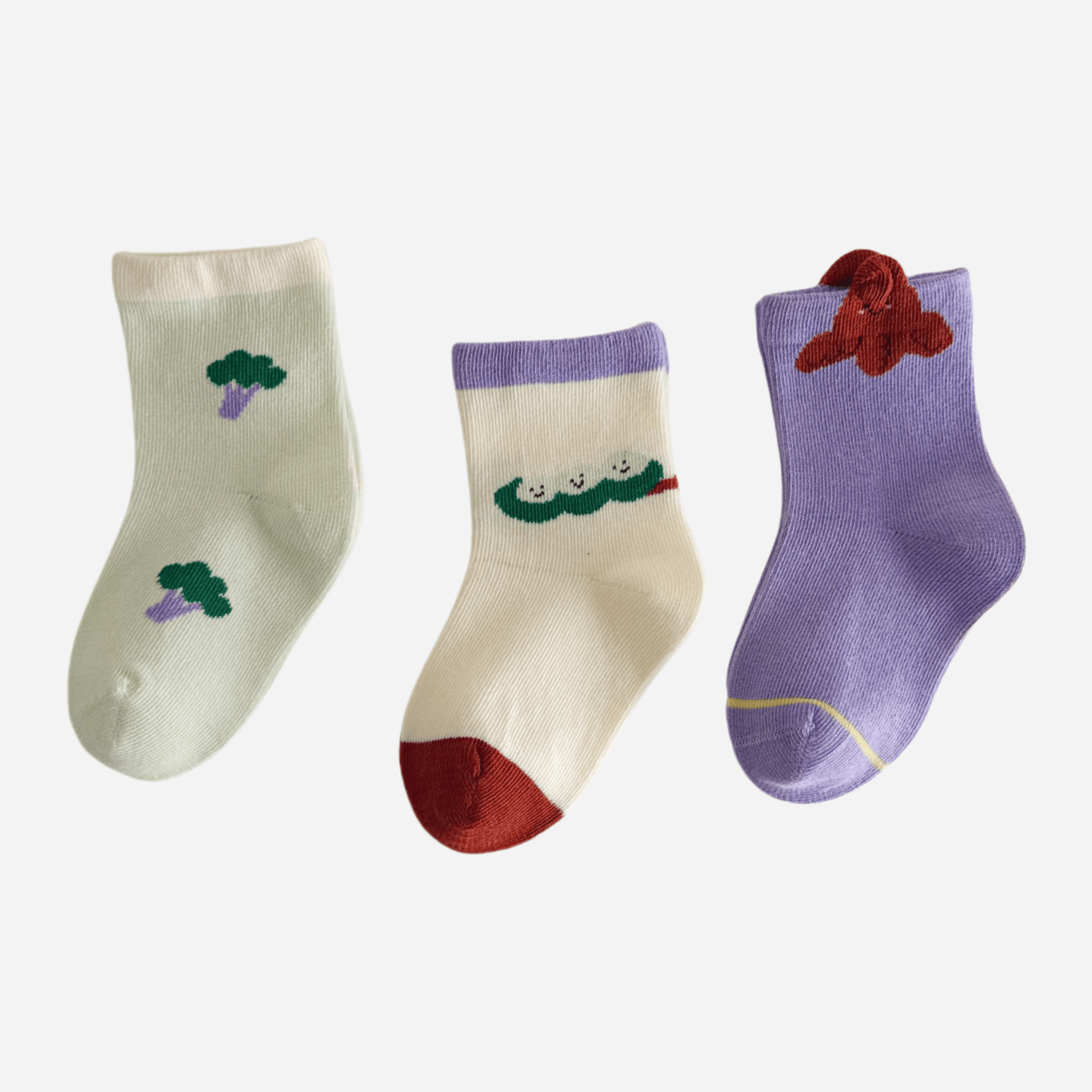Babies Octopus'S Garden Socks-3 Pack - Weavasocks