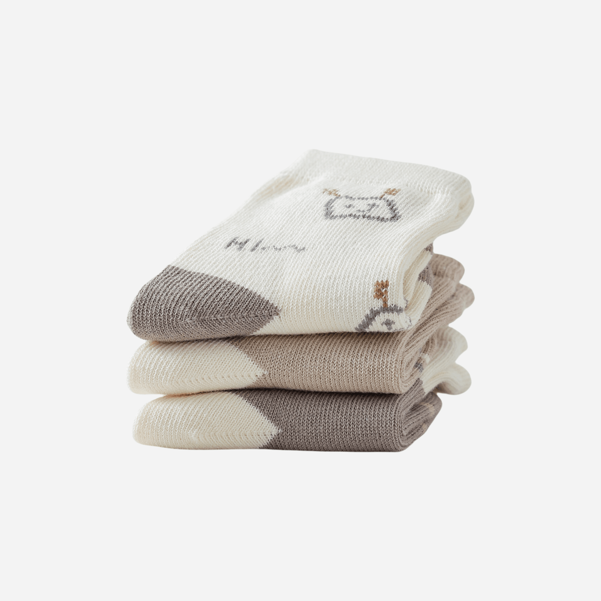 Babies The Beep Boop Socks-3 pack - Weavasocks