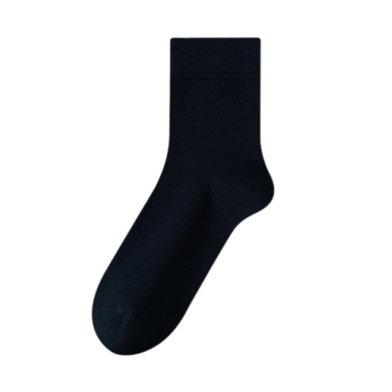Men's 98% Premium Cotton Business Crew Socks