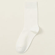 Men's 95% Silky Cotton Extended Business Crew Socks