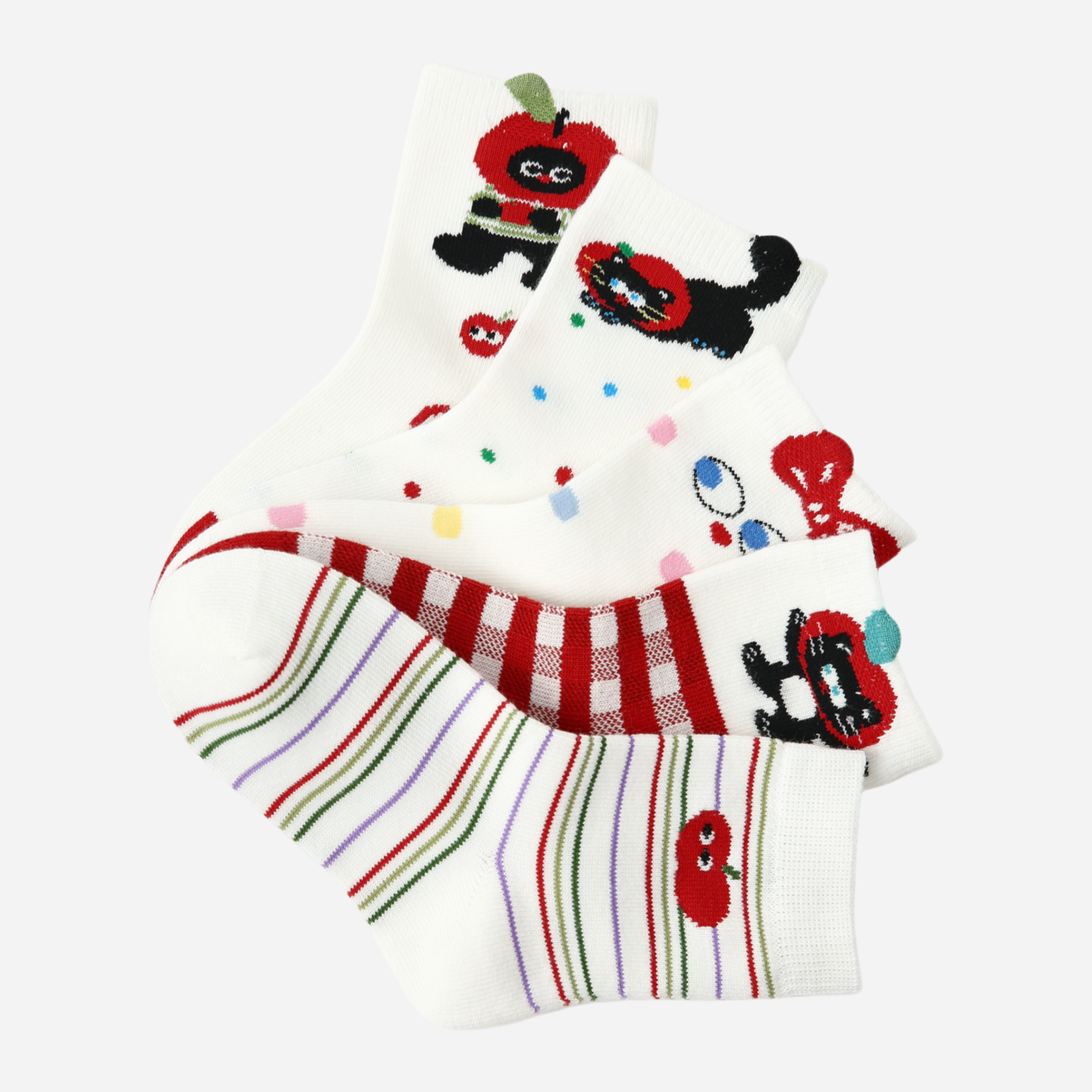 Kids' Feline Fable Orchard-5 Pack