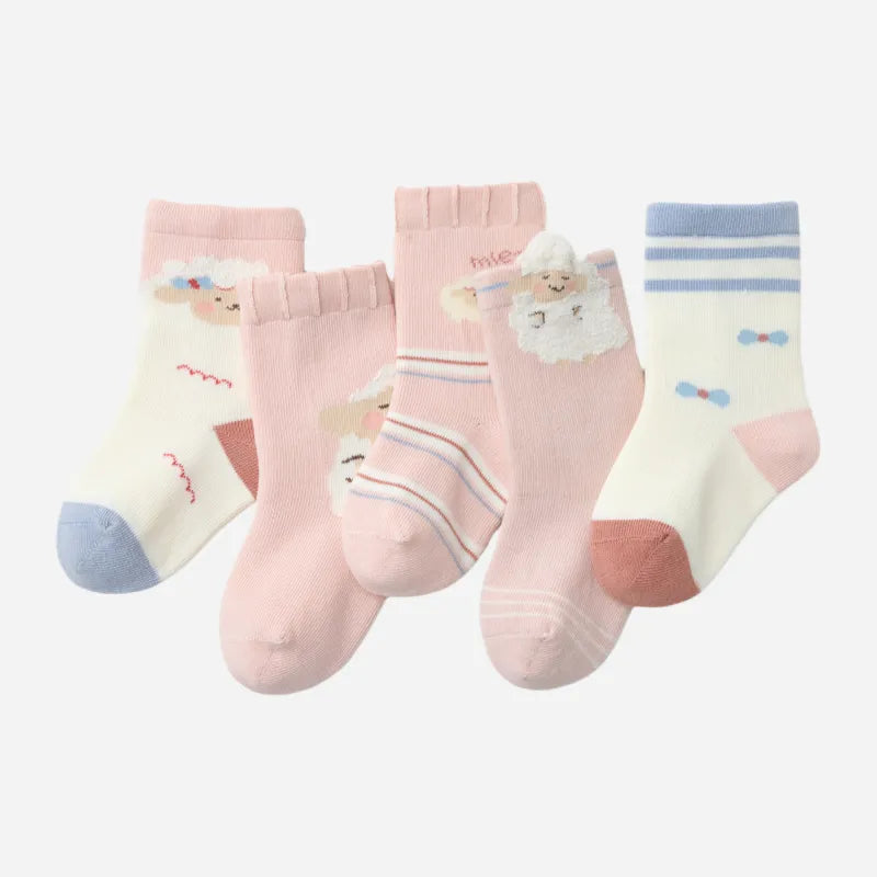 Babies The Counting Sheep Socks-5 Pairs