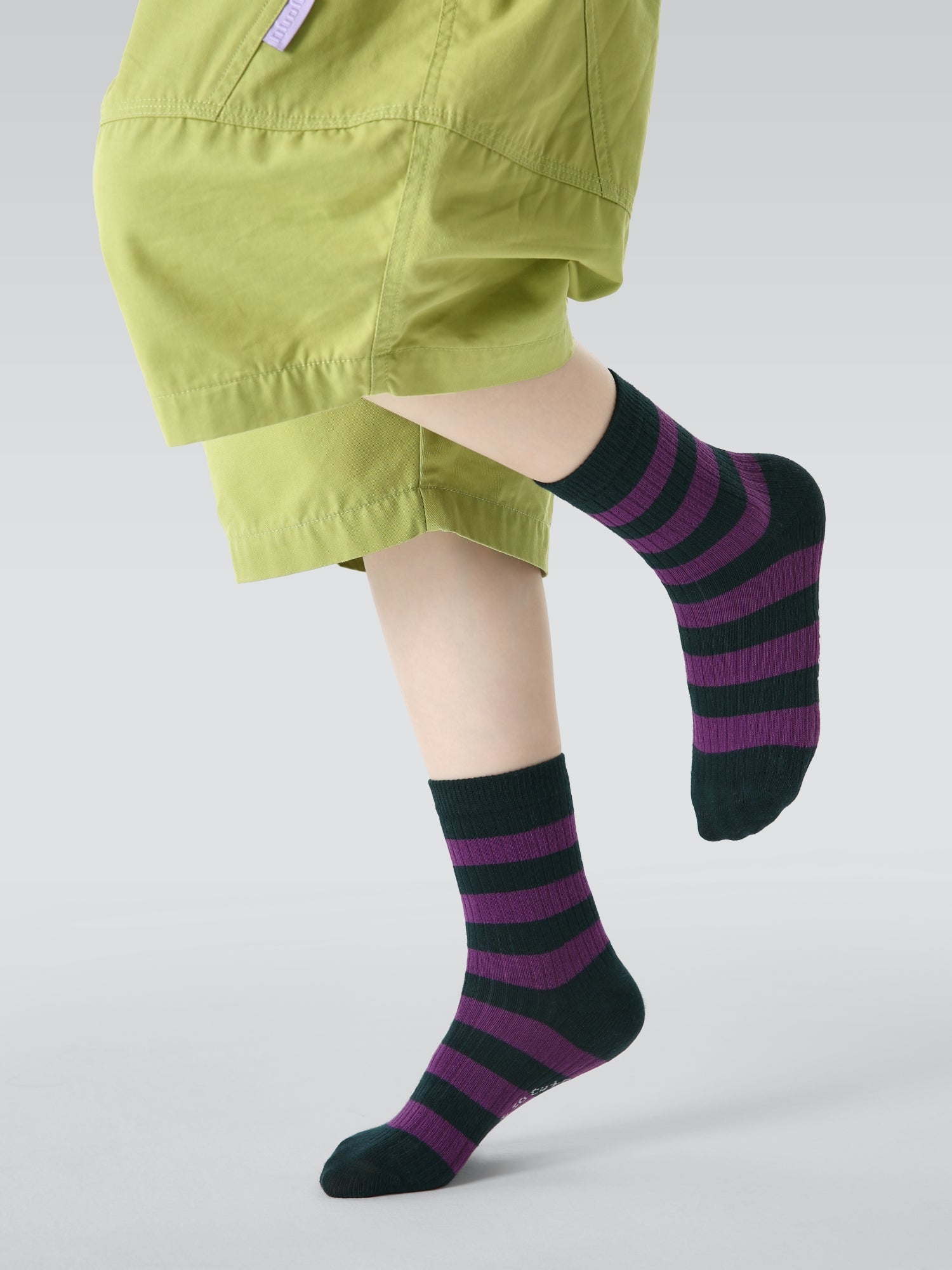 Kids' Nocturnal Forest Rib-5 Pack
