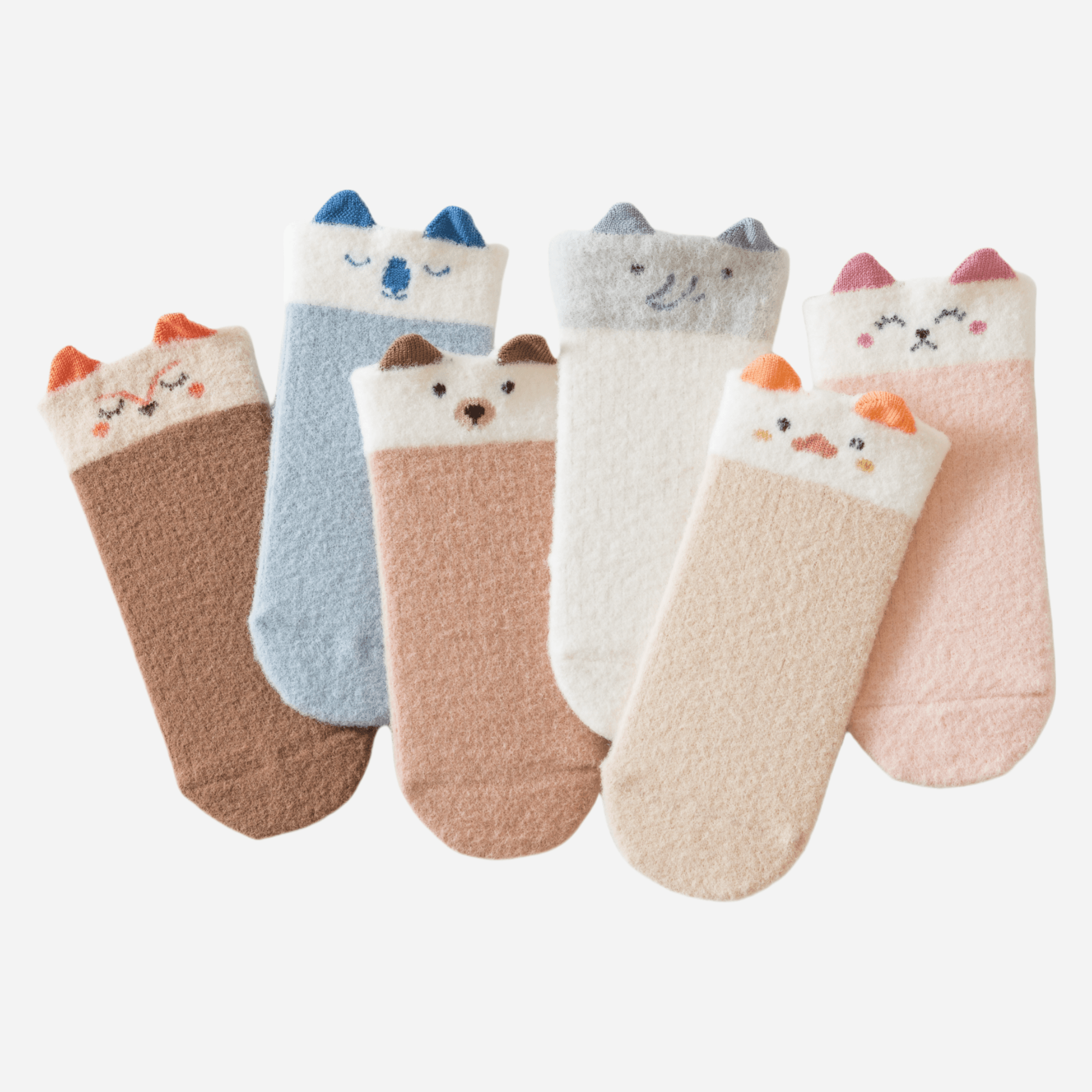 Babies Snoozy Woodland Socks-3 Pack - Weavasocks