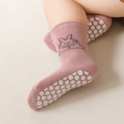 Cozy Winter Non-Slip Floor Socks 4-Pack