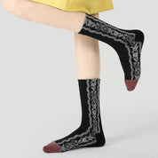 Intricate Floral Socks