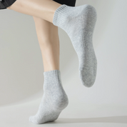 "Titan Mesh" Big & Tall Men's Ankle Socks - product photo showing breathable mesh comfort
