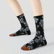 Jacquard Crew Socks