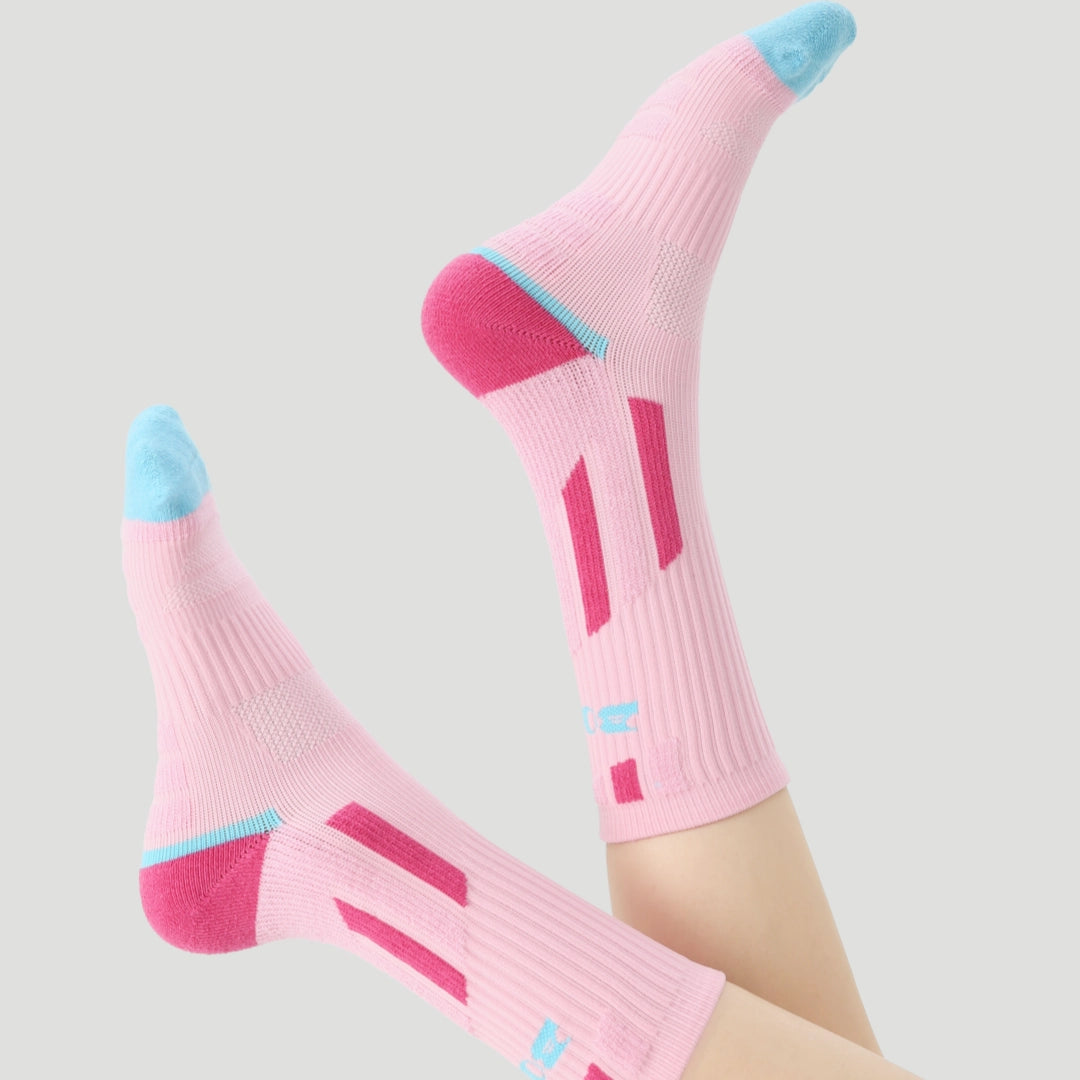 Performance Crew Socks - Pink