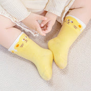 Baby’s Ultra-Soft Baby Cotton Animal Socks