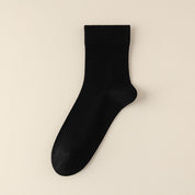 Men's 65% Modal & Mulberry Silk Blend Business Socks