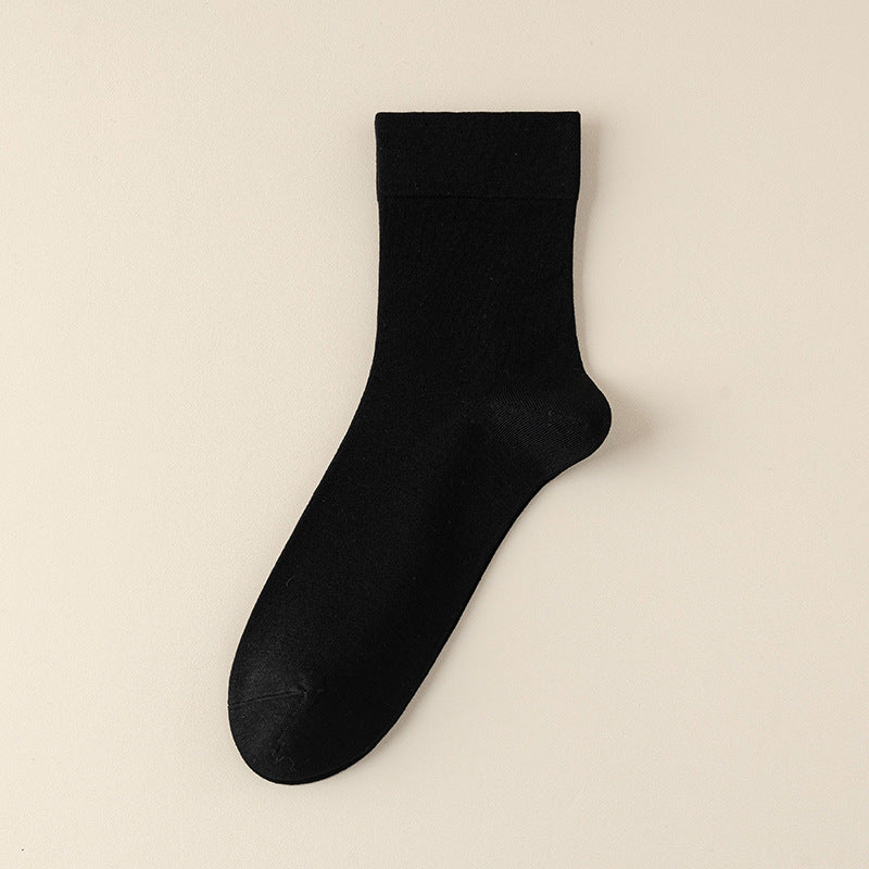 Men's 65% Modal & Mulberry Silk Blend Business Socks