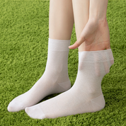 Women's 99% Authentic Supima® Cotton Mesh Crew Socks