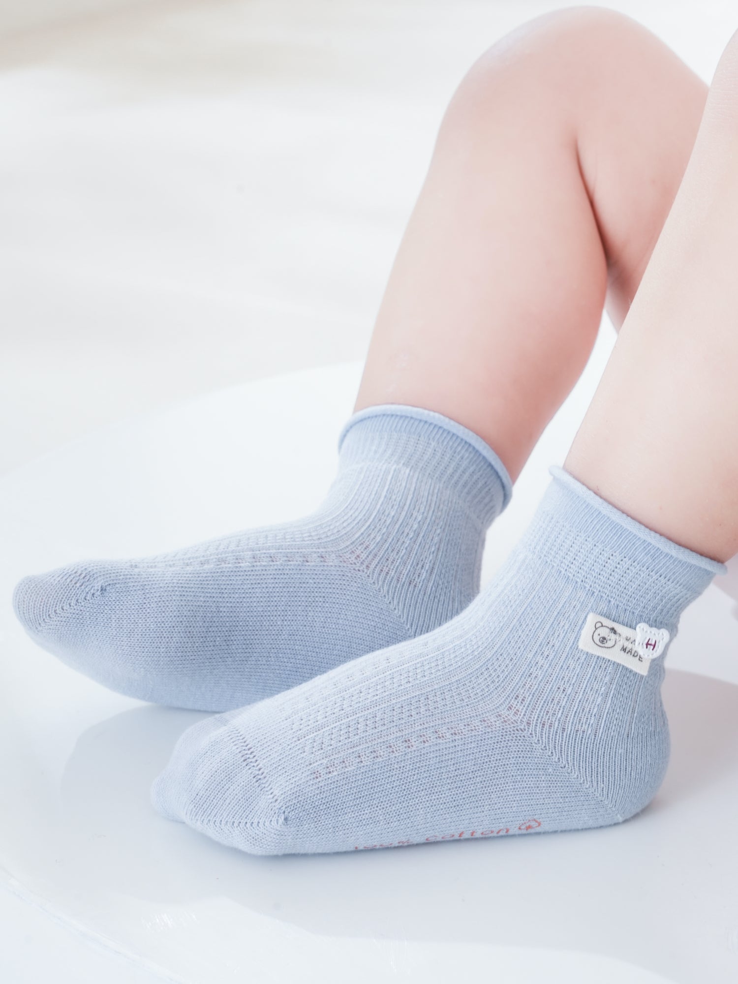 Babies' Mesh Ankle Socks-3 Pack
