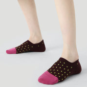 Playful No-Show Socks